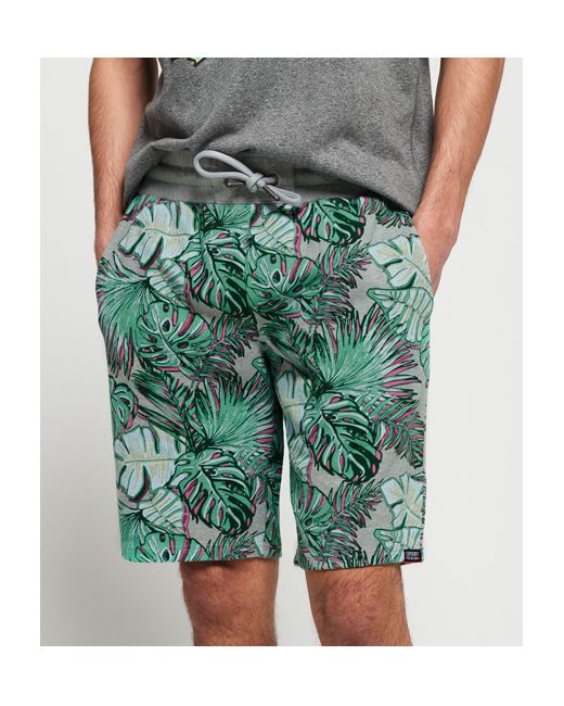 Superdry All Over Print Washed Shorts