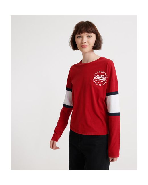 Superdry Graphic Baseball Top
