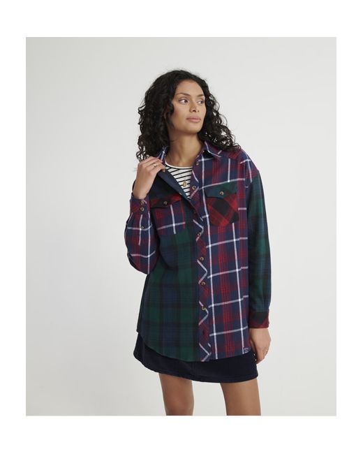 Superdry Bailee Mixed Check Shirt