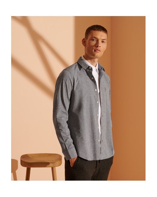Superdry CULT STUDIOS Limited Edition Casual Long Sleeve Shirt