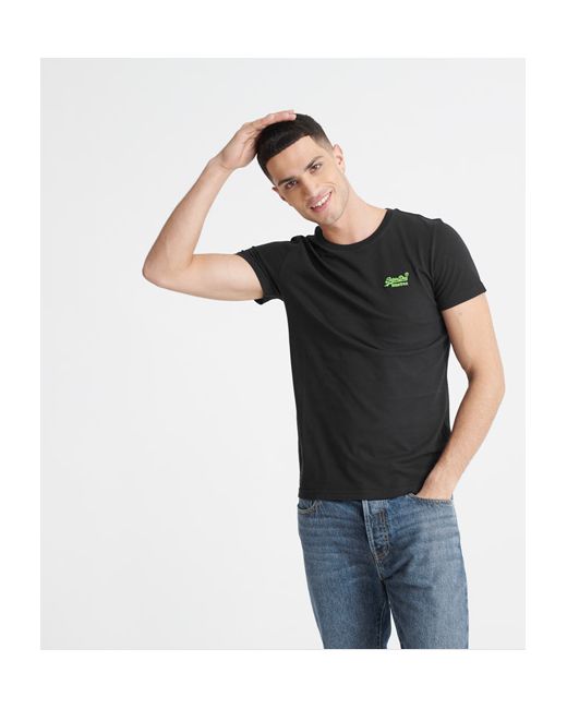Superdry Label Neon Lite T-Shirt