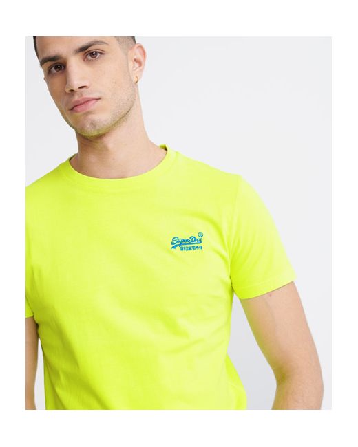 Superdry Label Neon Lite T-Shirt