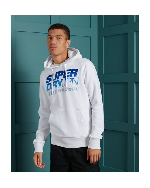 Superdry Limited Edition Embroidery Fade Hoodie