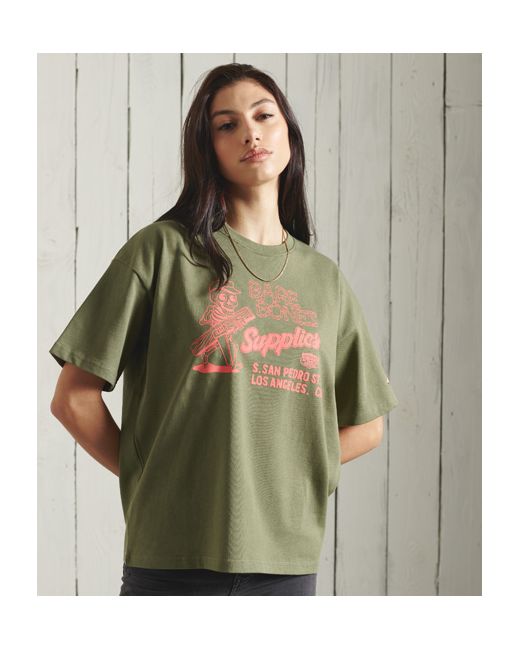 Superdry Workwear Graphic Oversized T-Shirt