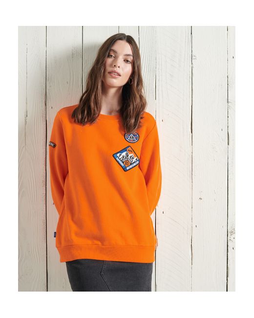 Superdry Limited Edition Standard Patch Crew Sweatshirt