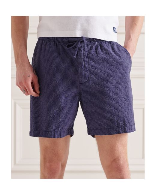 Superdry Seersucker Drawstring Shorts