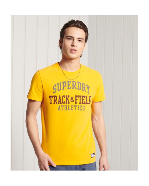 Superdry Track Field Graphic Standard Weight T-Shirt