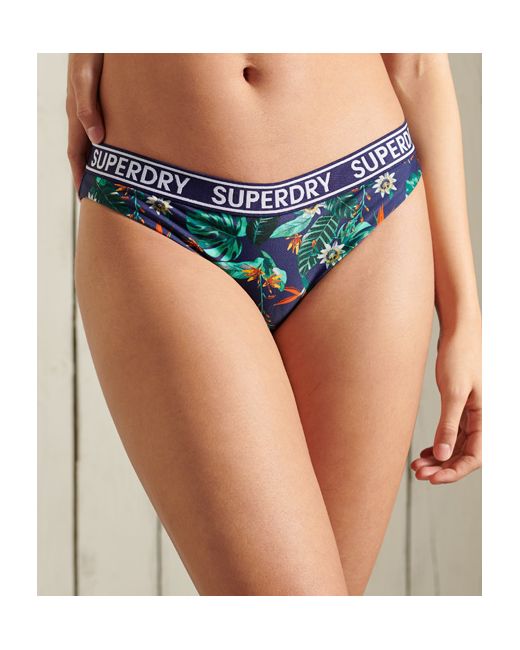 Superdry Logo Surf Bikini Briefs