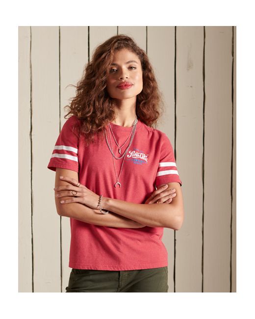 Superdry Script Style College T-Shirt