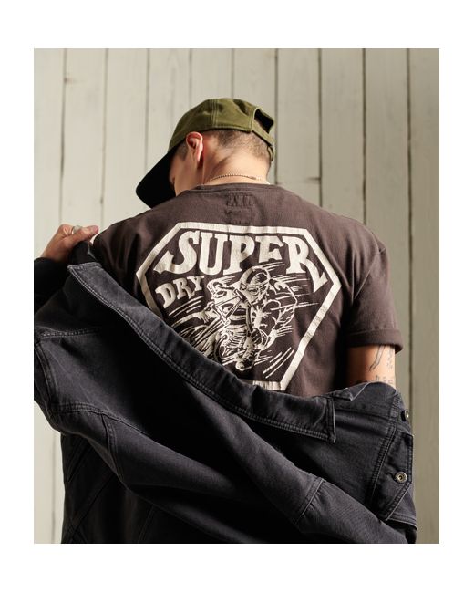 Superdry Boho Box Fit Graphic T-Shirt