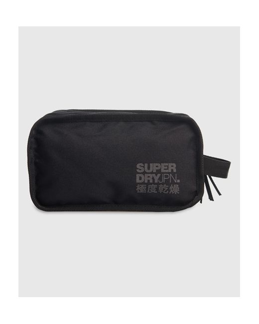 Superdry 2 Zip Wash Bag