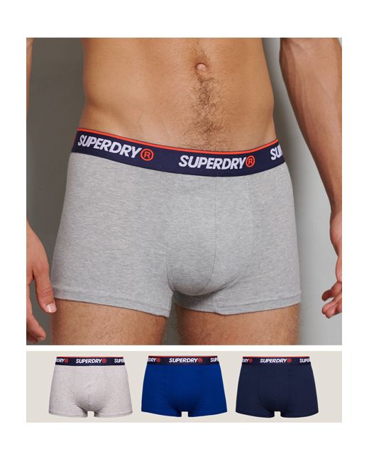 Superdry Organic Cotton Classic Trunk Triple Pack
