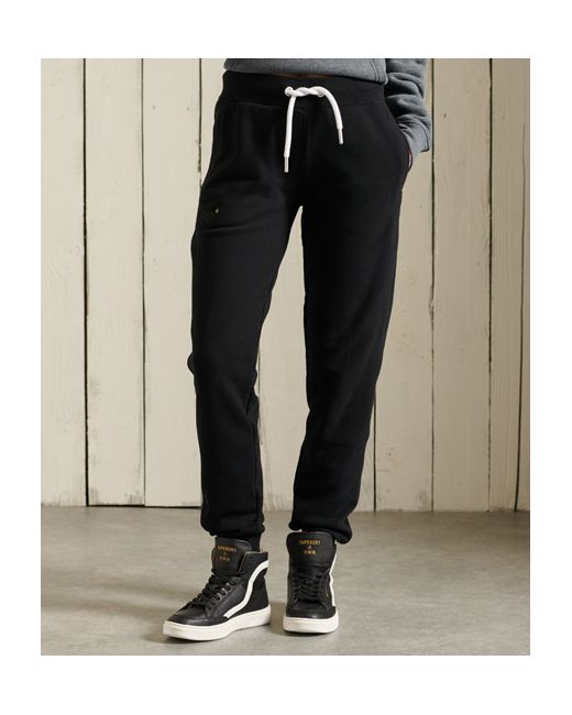 Superdry Label Loopback Joggers