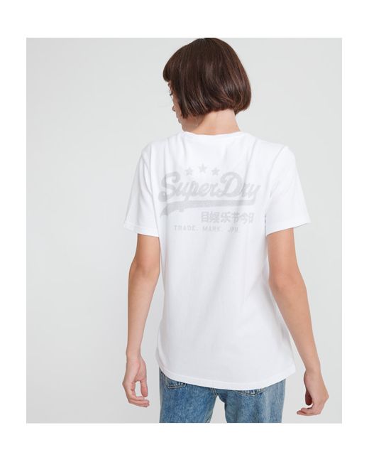 Superdry Vintage Logo Organic Cotton Heritage T-Shirt
