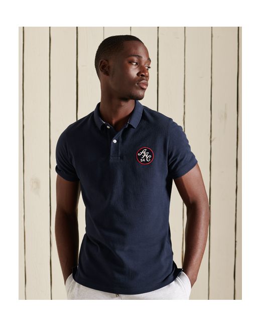 Superdry Organic Cotton Superstate Short Sleeve Polo Shirt