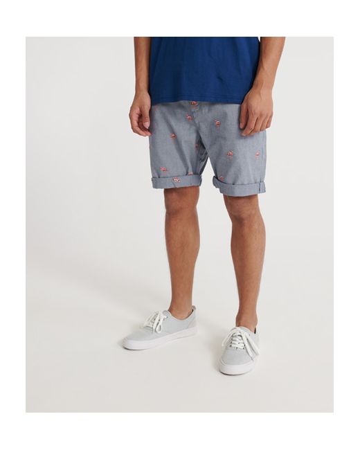 Superdry International Embroidered Chino Short