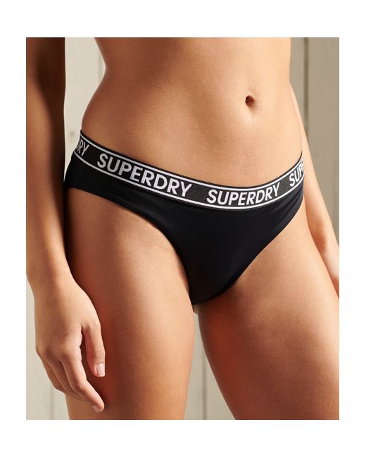 Superdry Logo Surf Bikini Briefs
