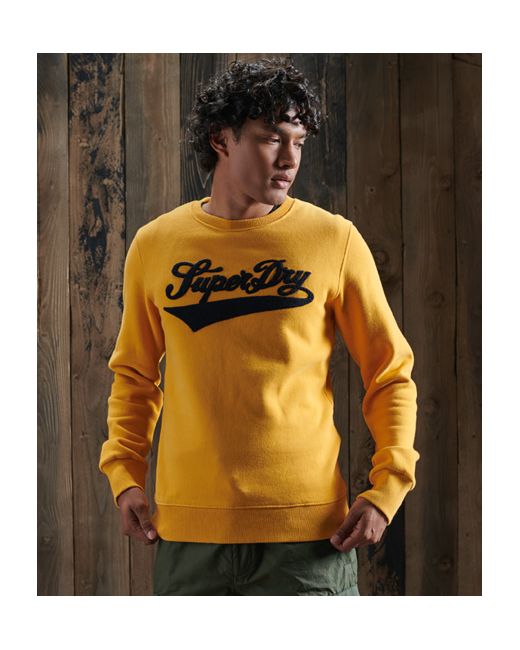 Superdry Limited Edition College Chenille Sweatshirt