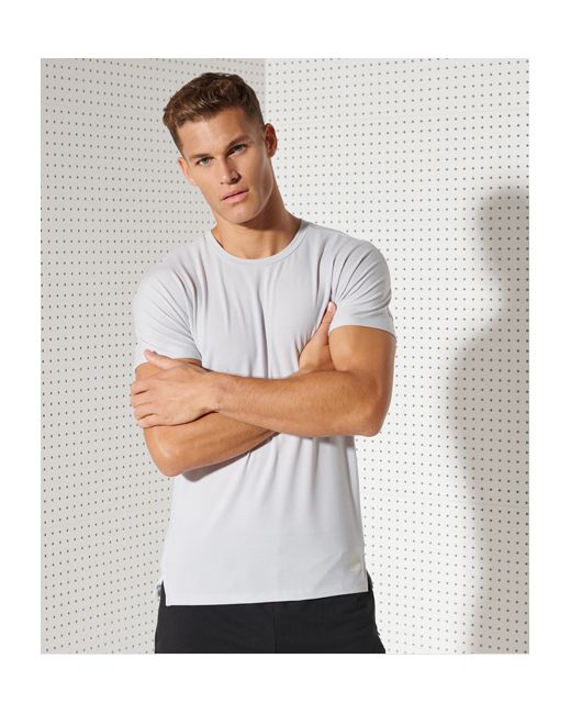 Superdry SPORT Flex Feeder Stripe Short Sleeve T-Shirt