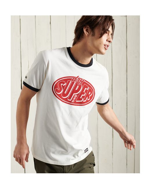 Superdry Boho Ringer Graphic T-Shirt