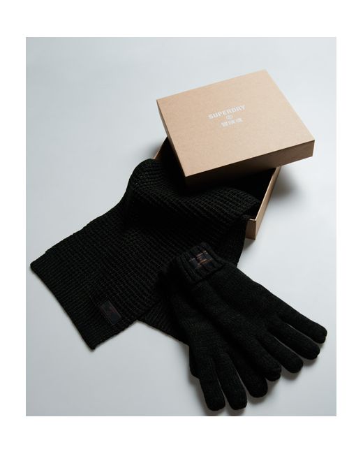 Superdry Stockholm Scarf Glove Set