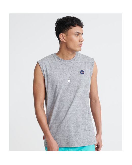 Superdry Organic Cotton Collective Oversized Vest