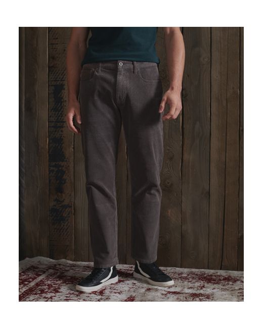 Superdry Straight Cord Five Pocket Trousers