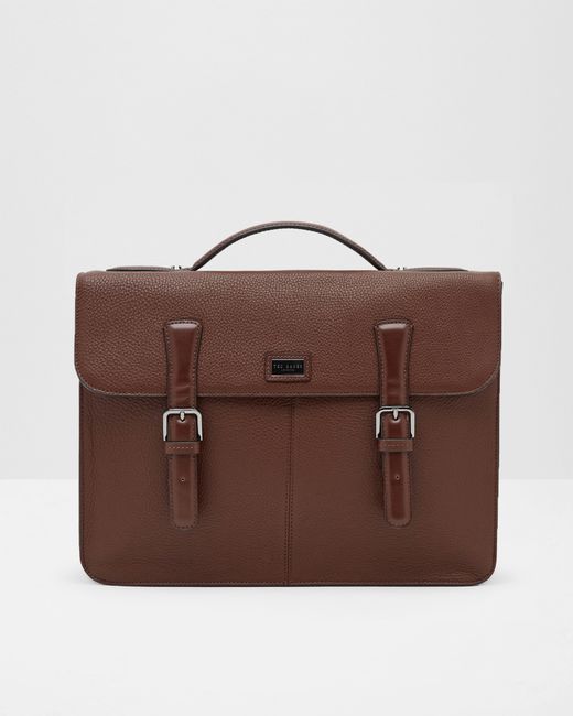 Ted Baker Leather satchel Tan