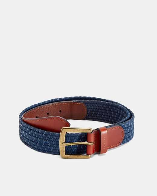 Ted Baker Leather Woven Belt Galan