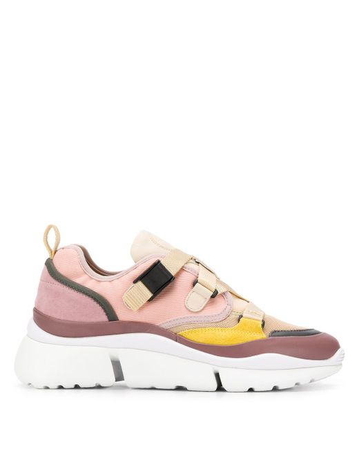 Chloé Sonnie Leather Sneakers