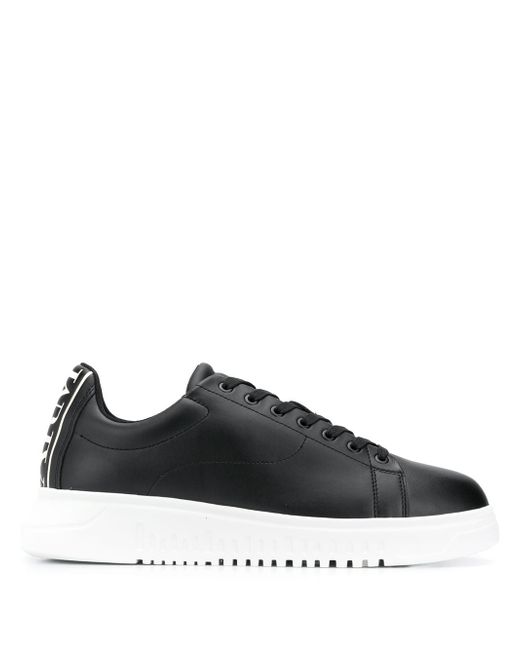 Emporio Armani Leather Sneakers
