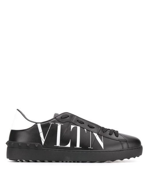 Valentino Garavani Open Leather Sneakers