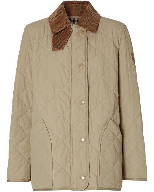 Burberry Quilted Down Coat