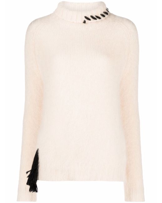 Alysi Fringed Sweater