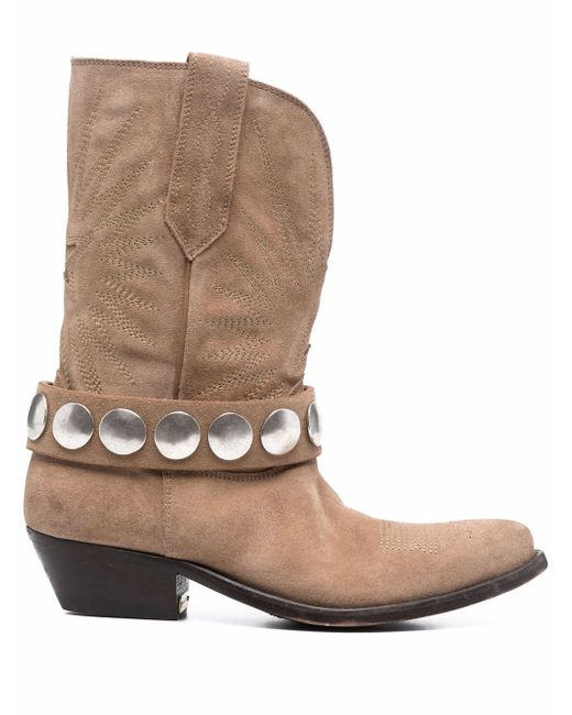 Golden Goose Wish Star Suede Ankle Boots