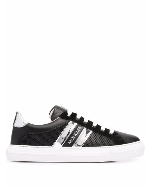 Moncler Ariel Low Leather Sneakers