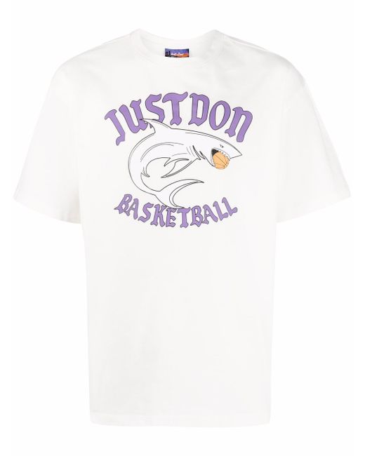 Just Don Cotton Printed T-shirt