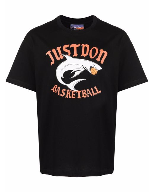 Just Don Cotton Printed T-shirt