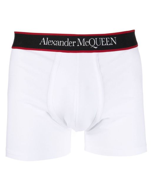 Alexander McQueen Logo Cotton Boxers