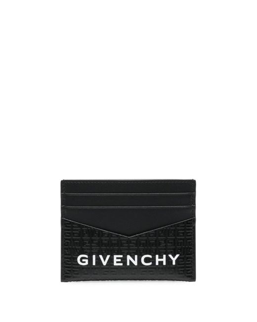Givenchy Logo Leather Credit Card Case