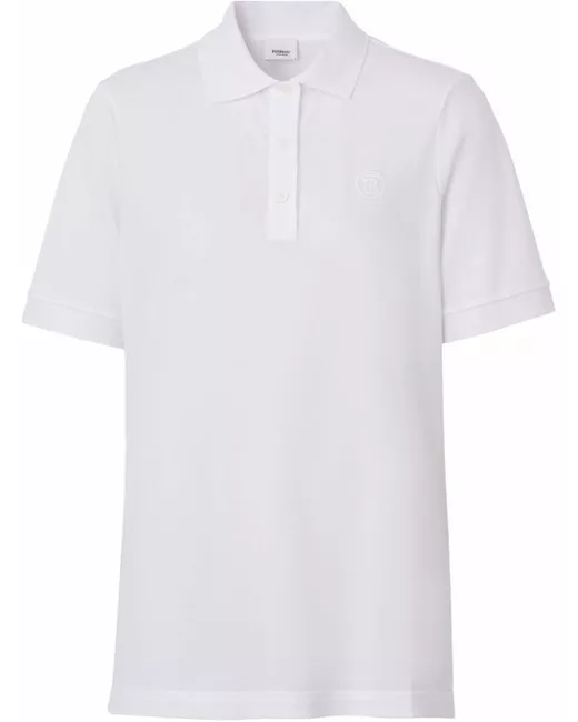 Burberry Logo Cotton Polo Shirt