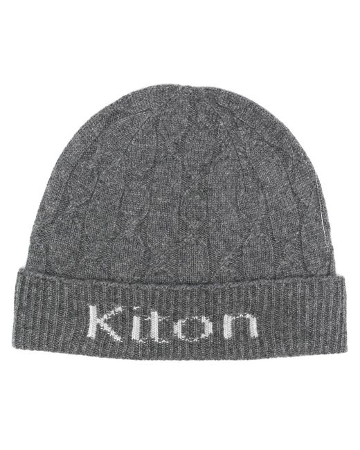 Kiton Wool Beanie Hat