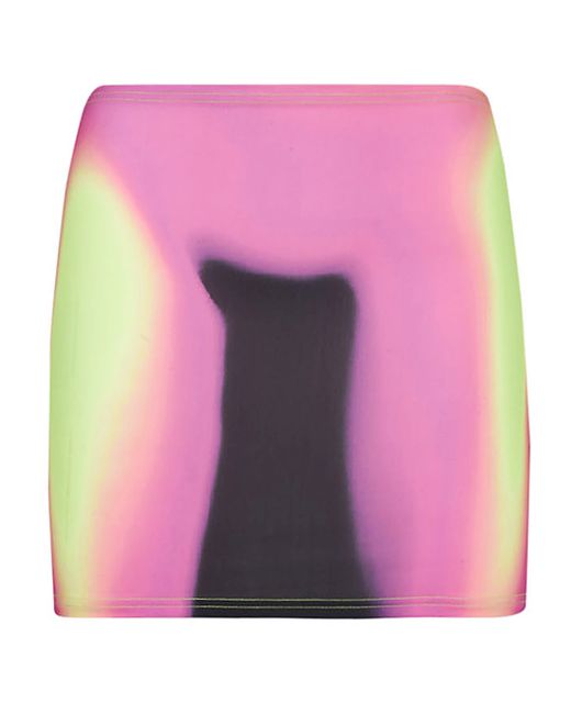 Sinead Gorey Digitally Print Lycra Bodycon Skirt