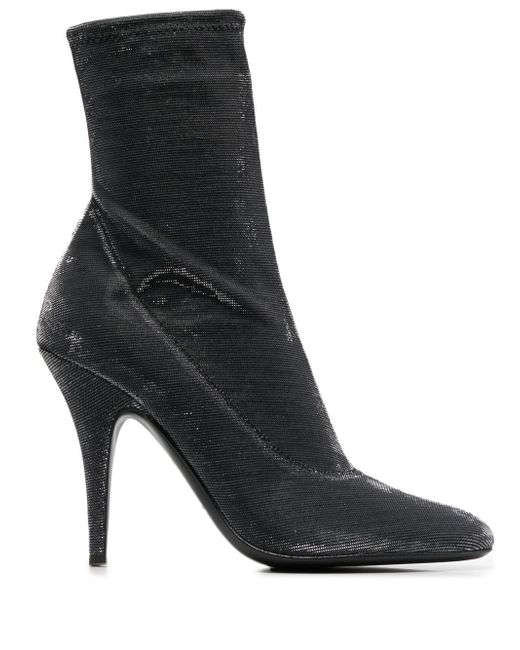 Giuseppe Zanotti Design Leather Heel Ankle Boots