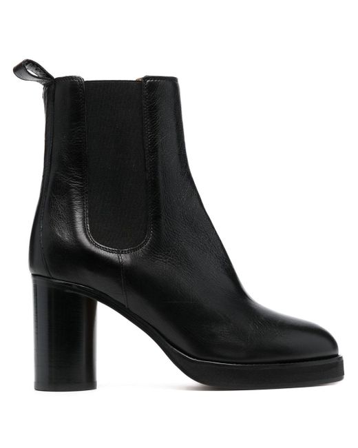 Isabel Marant Lalix Leather Ankle Boots