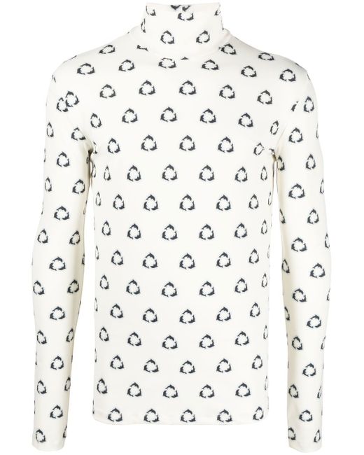 Botter Printed Turtle-neck Sweater