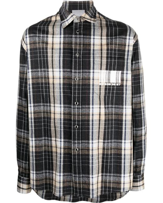 Vtmnts Checked Flannel Shirt
