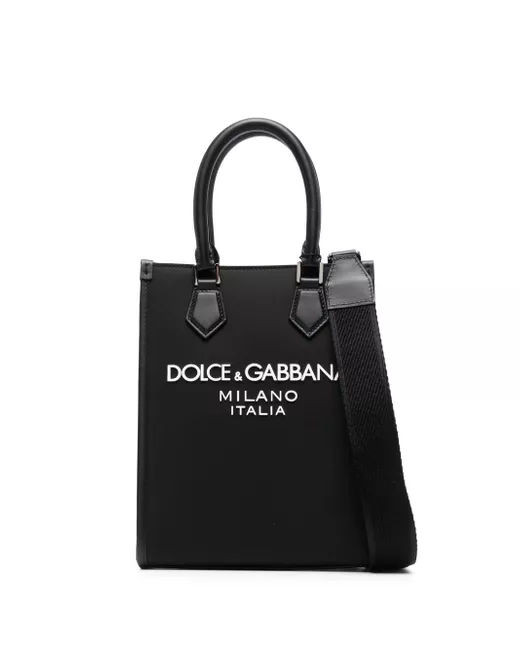 Dolce & Gabbana Logo Nylon Shopping Bag