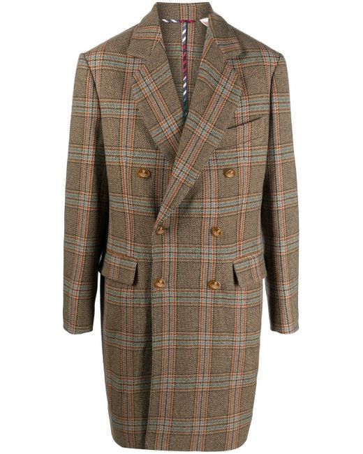 Vivienne Westwood Check Double-breasted Coat