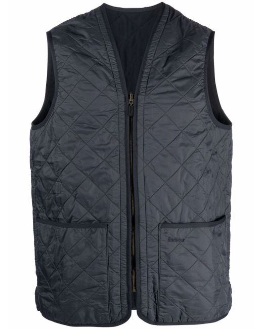 Barbour Vest With Logo